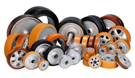 roues et roulettes industrielles.